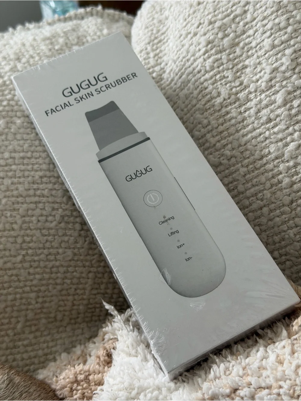 GUGUG Facial Skin Scrubber – Ultrasonic Pore Cleaner & Blackhead Remover